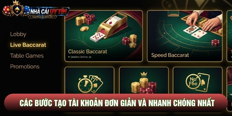 Các bước tạo tài khoản đơn giản và nhanh chóng nhất
